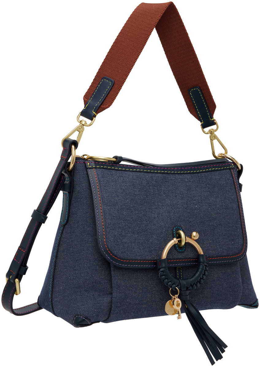 See by Chloé Blue Small Joan Crossbody Bag