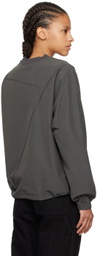 Dime Gray Tech Sweater