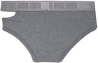 LGN Louis Gabriel Nouchi Gray Cutout Briefs