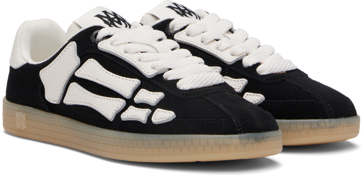 AMIRI Black Pacific Bones Sneakers