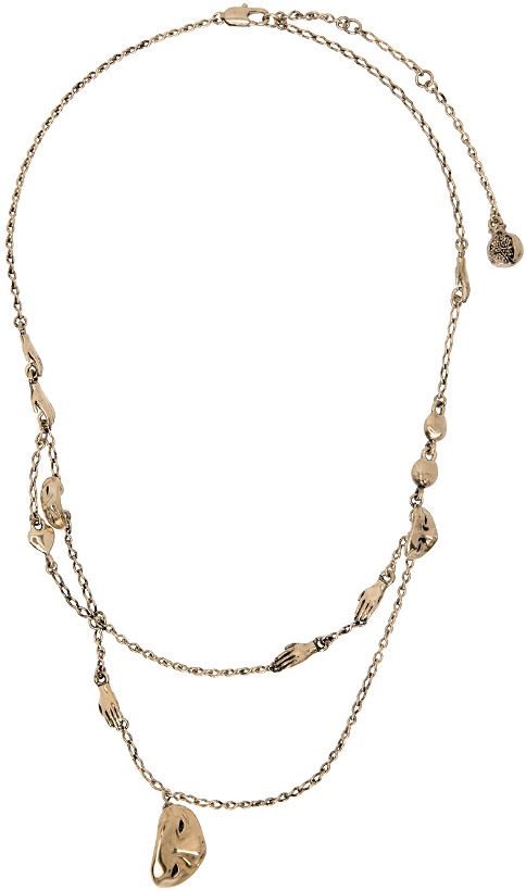 Photo: LEMAIRE Gold Estampe Necklace