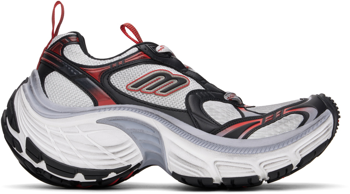 Balenciaga White & Black 10XL Sneakers Balenciaga