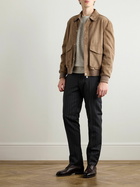 Brunello Cucinelli - Ribbed-Knit Sweater - Gray