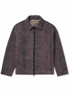 Kartik Research - Quilted Printed Cotton Jacket - Purple