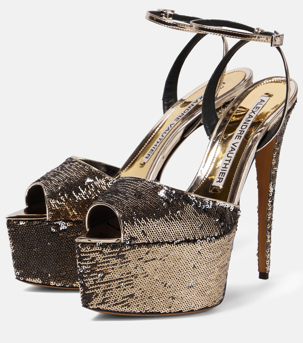 Alexandre Vauthier Sequined platform sandals Alexandre Vauthier
