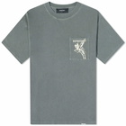 Represent Men's Power And Speed T-Shirt in Olive