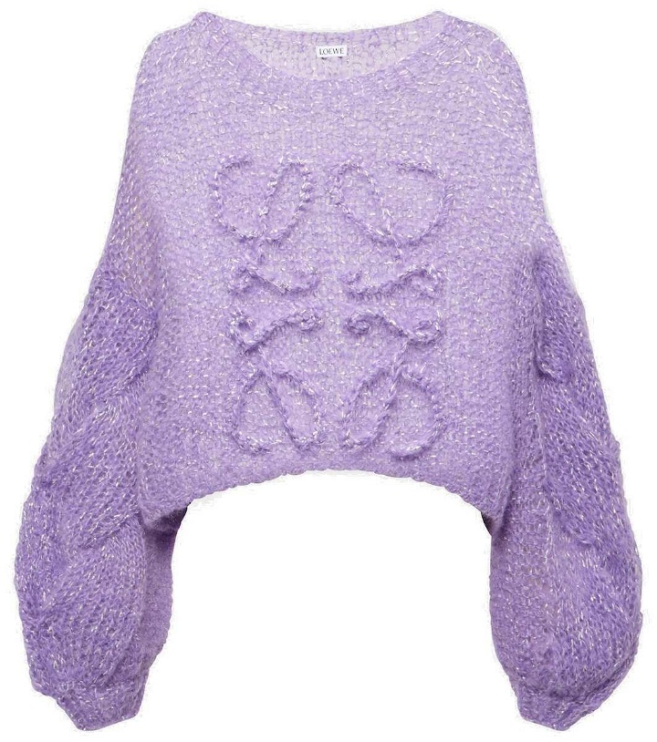Photo: Loewe Anagram mohair-blend sweater
