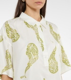 Christopher Esber Paisley silk twill shirt