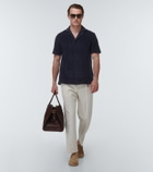 Orlebar Brown Howell terry cotton shirt