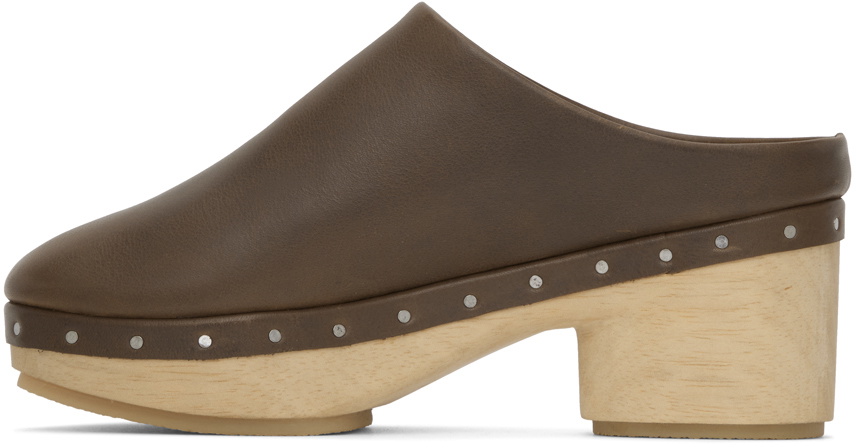 Lauren Manoogian Brown Studio Clogs