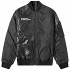 Men's AAPE MA-1 Jacket in Black