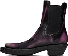 CAMPERLAB Black & Purple Venga Boots