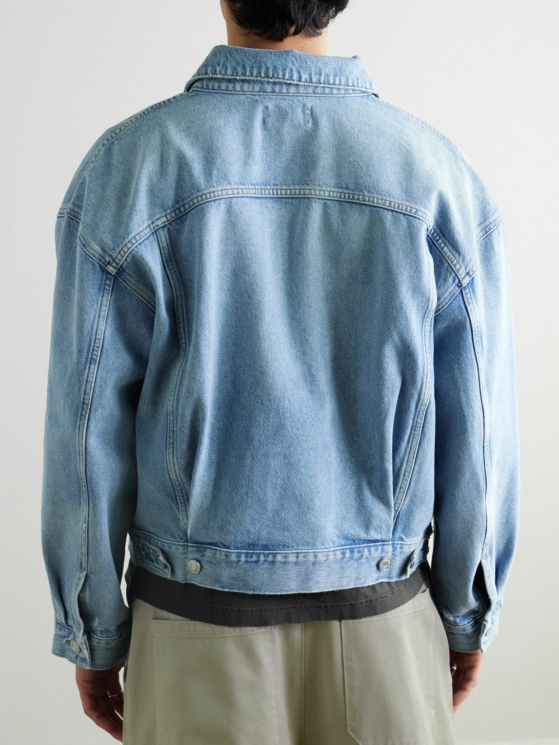 AGOLDE - Stefano Denim Trucker Jacket - Blue
