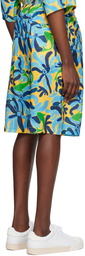 Marni Blue No Vacancy Inn Edition Shorts