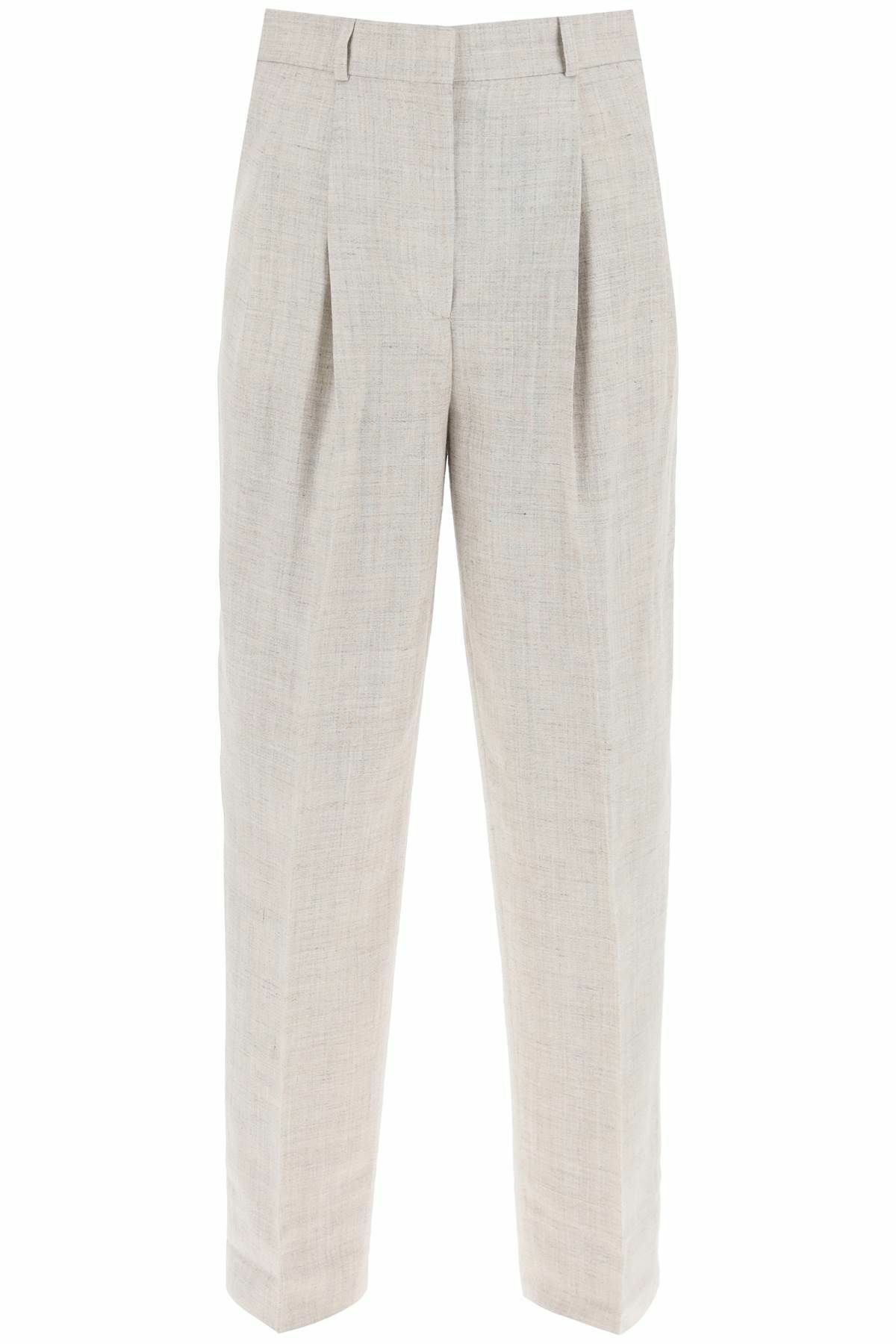 Toteme Women's Wool Trousers Grey