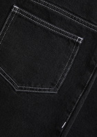 Liberowe Alec Cropped Straight-leg Jeans Black