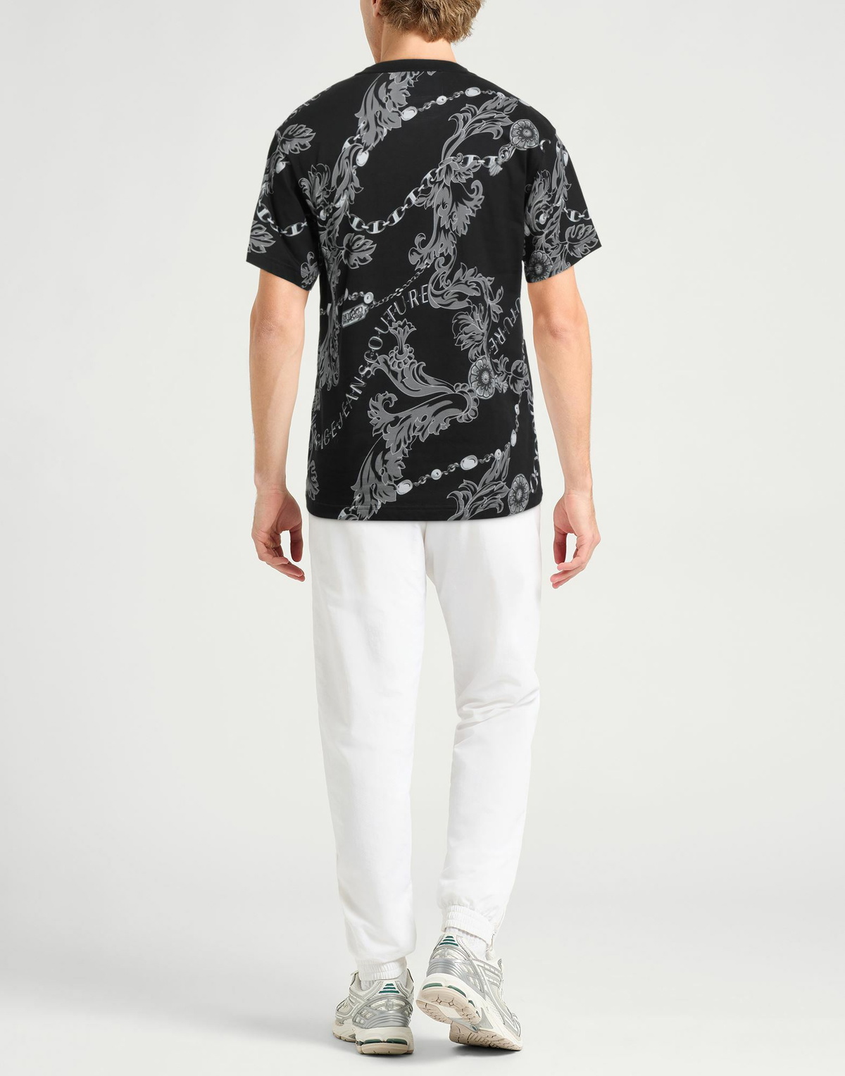 Versace Jeans Couture Mens T-shirt in Grey