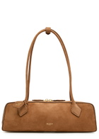 Alaïa Le Teckle Medium Grained Nubuck Shoulder bag - Brown - One Size