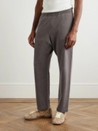 Remi Relief - Straight-Leg Cotton-Jersey Sweatpants - Brown
