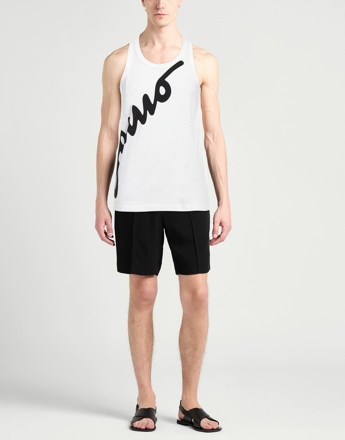 Ferragamo Mens Tank top in White