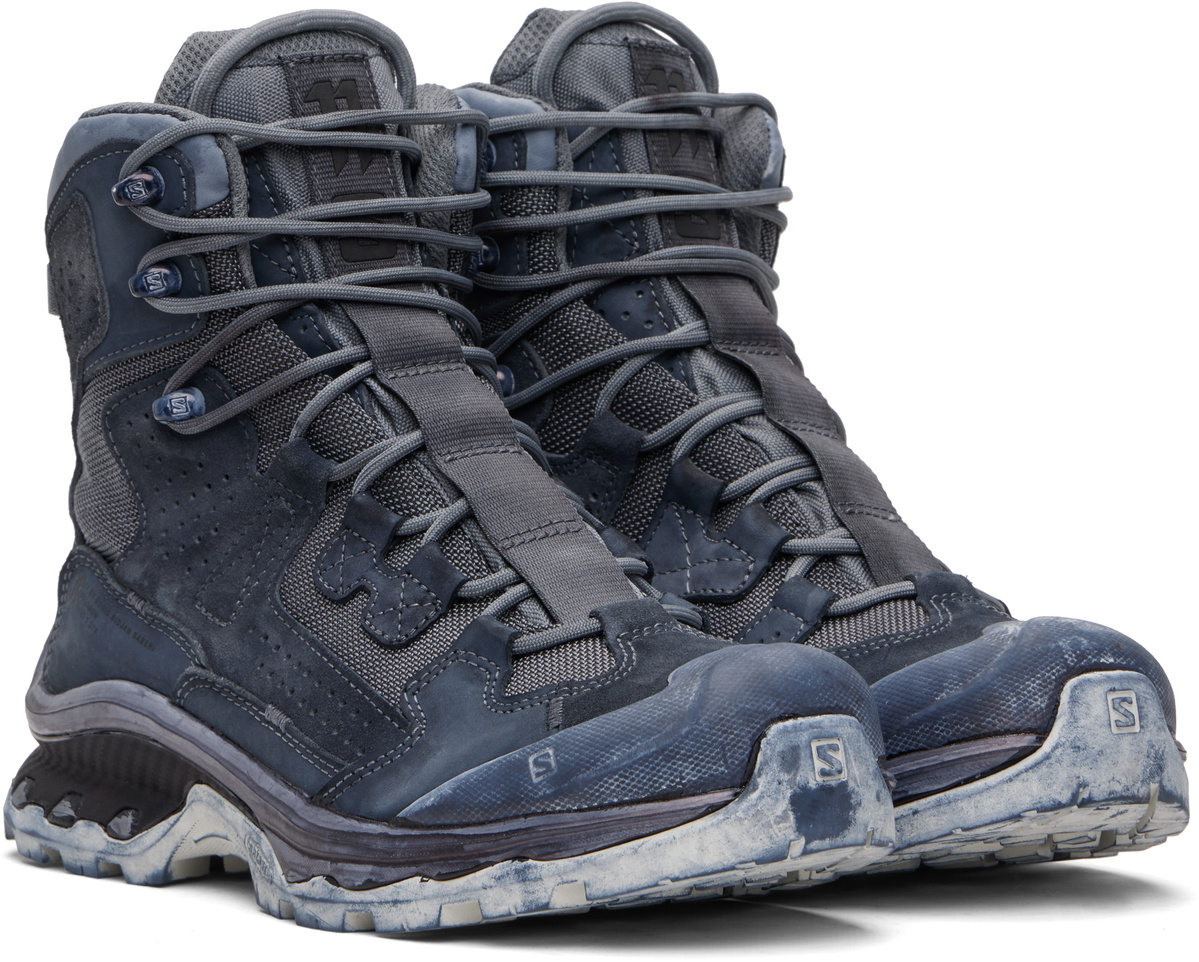 11 by Boris Bidjan Saberi Navy Salomon Edition 2 GTX Boots