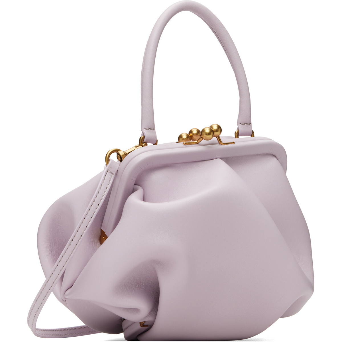 Marc Jacobs Purple Wave Kisslock Bag