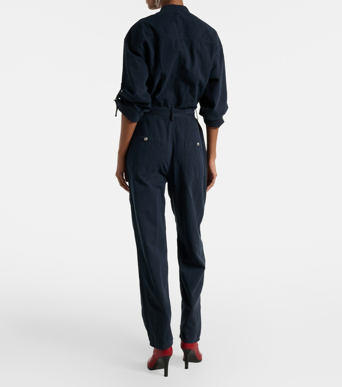 Marant Etoile Nessime cotton and linen jumpsuit
