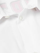 Givenchy - Printed Cotton-Poplin Shirt - White