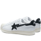 A Bathing Ape Men's Skull Sta Sneakers in White