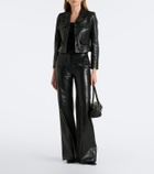 Dorothee Schumacher Cropped leather jacket