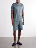 Zimmerli - Sea Island Cotton-Jersey Pyjama Set - Blue