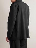 The Row - Curtis Double-Breasted Woven Blazer - Black