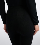 Nour Hammour Whit cashmere and wool tights