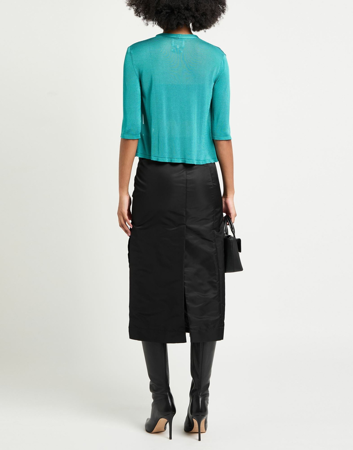 Alessia Santi Womens Cardigan Deep teal