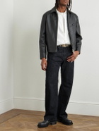 SECOND / LAYER - Valluco 2 Straight-Leg Raw Jeans - Blue