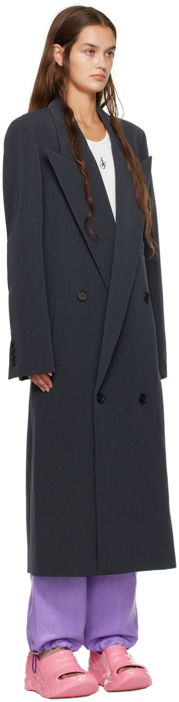JW Anderson Longline Double Wool coat