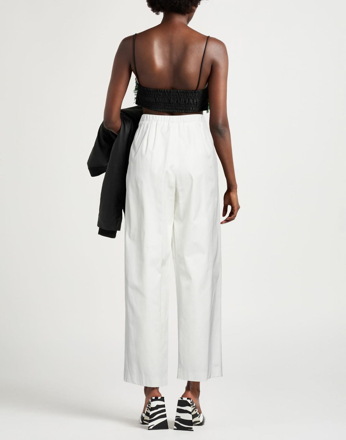 Maje Womens Pants in White