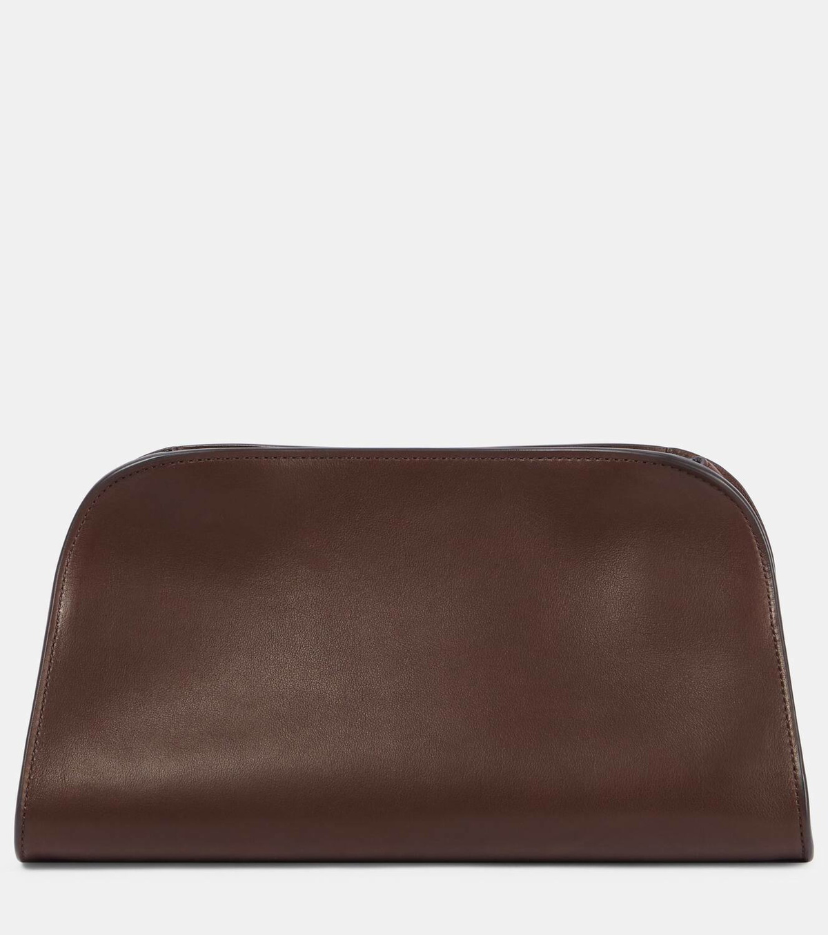 The Row Peggy leather clutch The Row