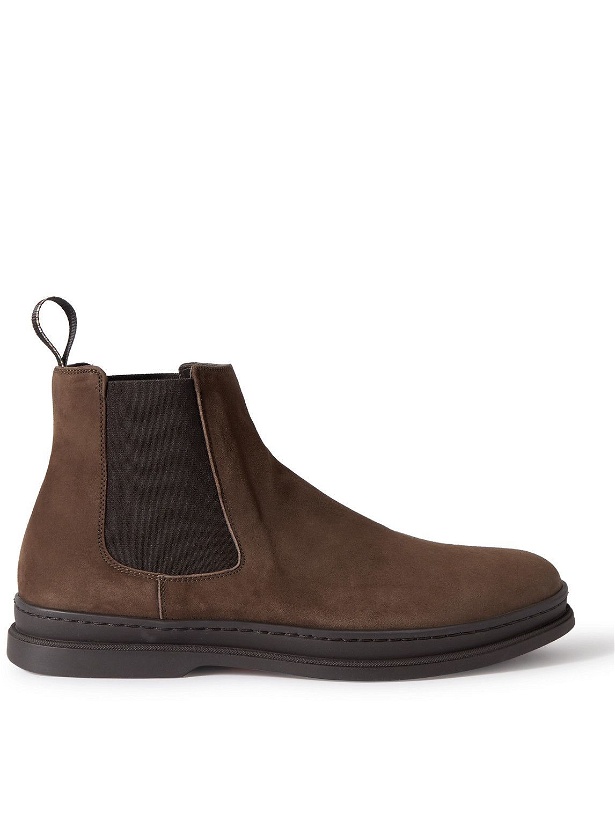 Photo: Paul Smith - Ugo Suede Chelsea Boots - Brown
