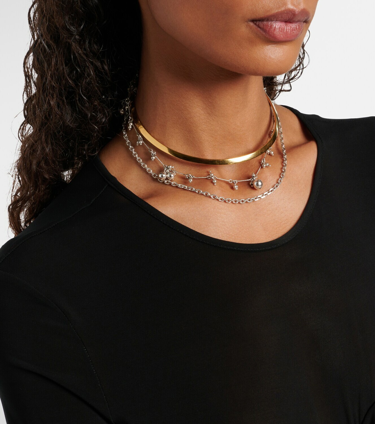 Isabel Marant Embellished chain necklace