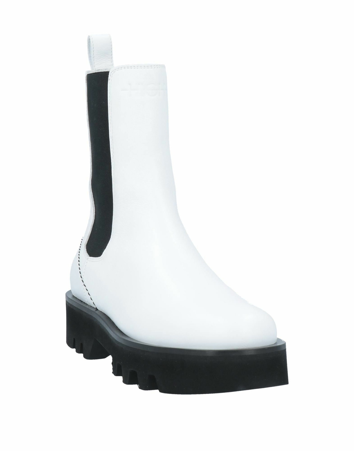 High Womens Ankle boots in White