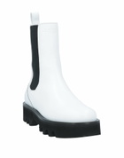 High Womens Ankle boots in White