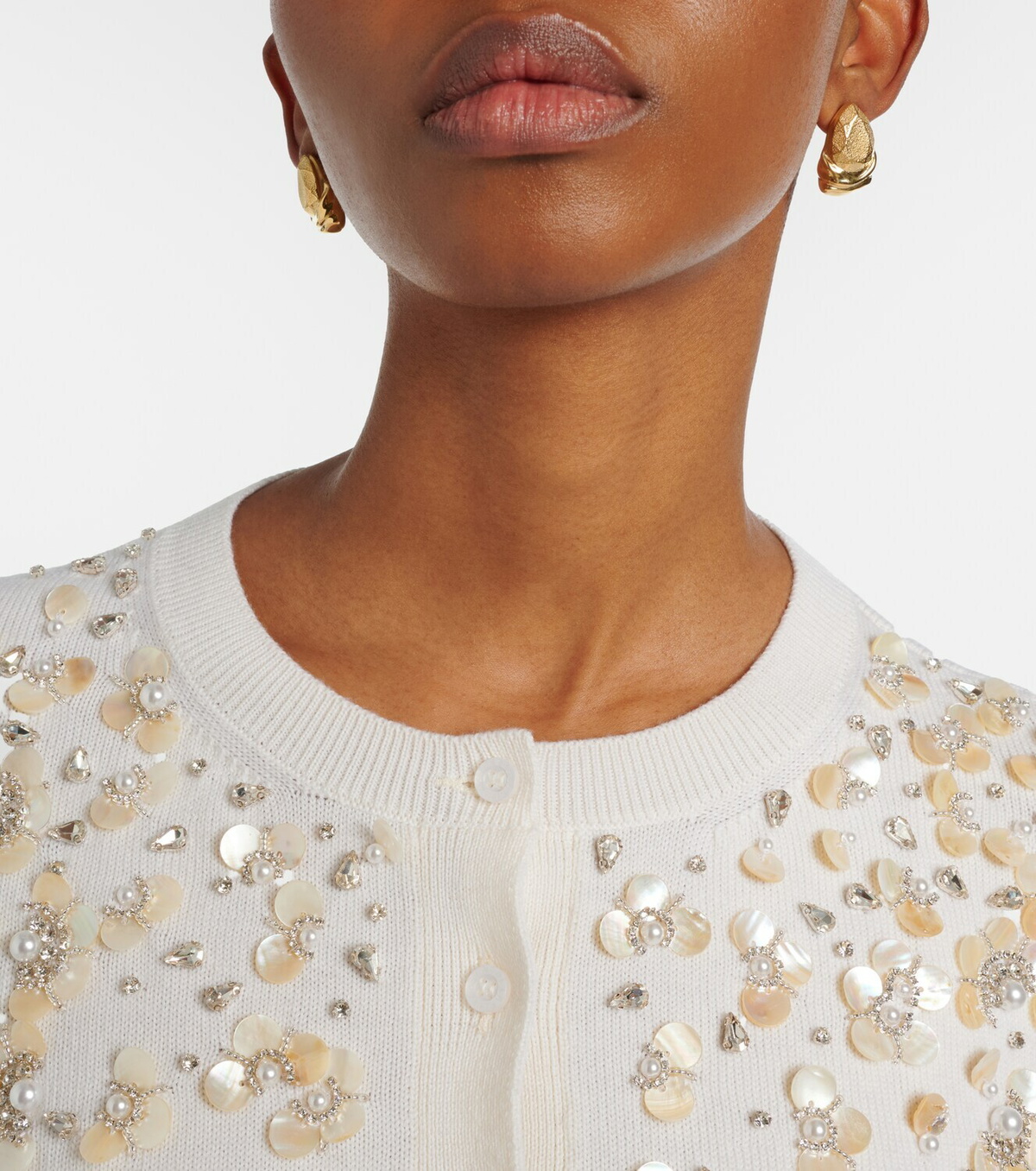 Oscar de la Renta Gold-plated earrings