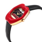 Marc Jacobs The Lip Quartz Black Dial Ladies Watch MJ0120190889