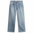 Unlikely Dry Goods Men's Time Travel Wide Selvedge Jeans in 1977 Wash