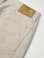 Polo Ralph Lauren - Varick Slim-Fit Straight-Leg Cotton-Blend Twill Trousers - White