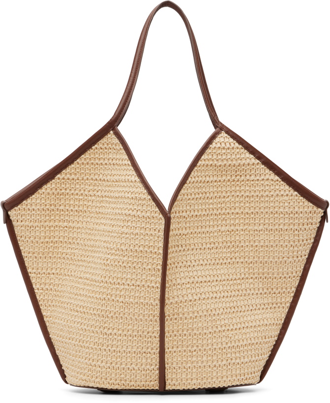 Photo: HEREU Beige Calella Raffia Tote