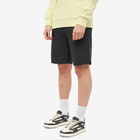 Heron Preston Men's Washed Nylon Short in Black