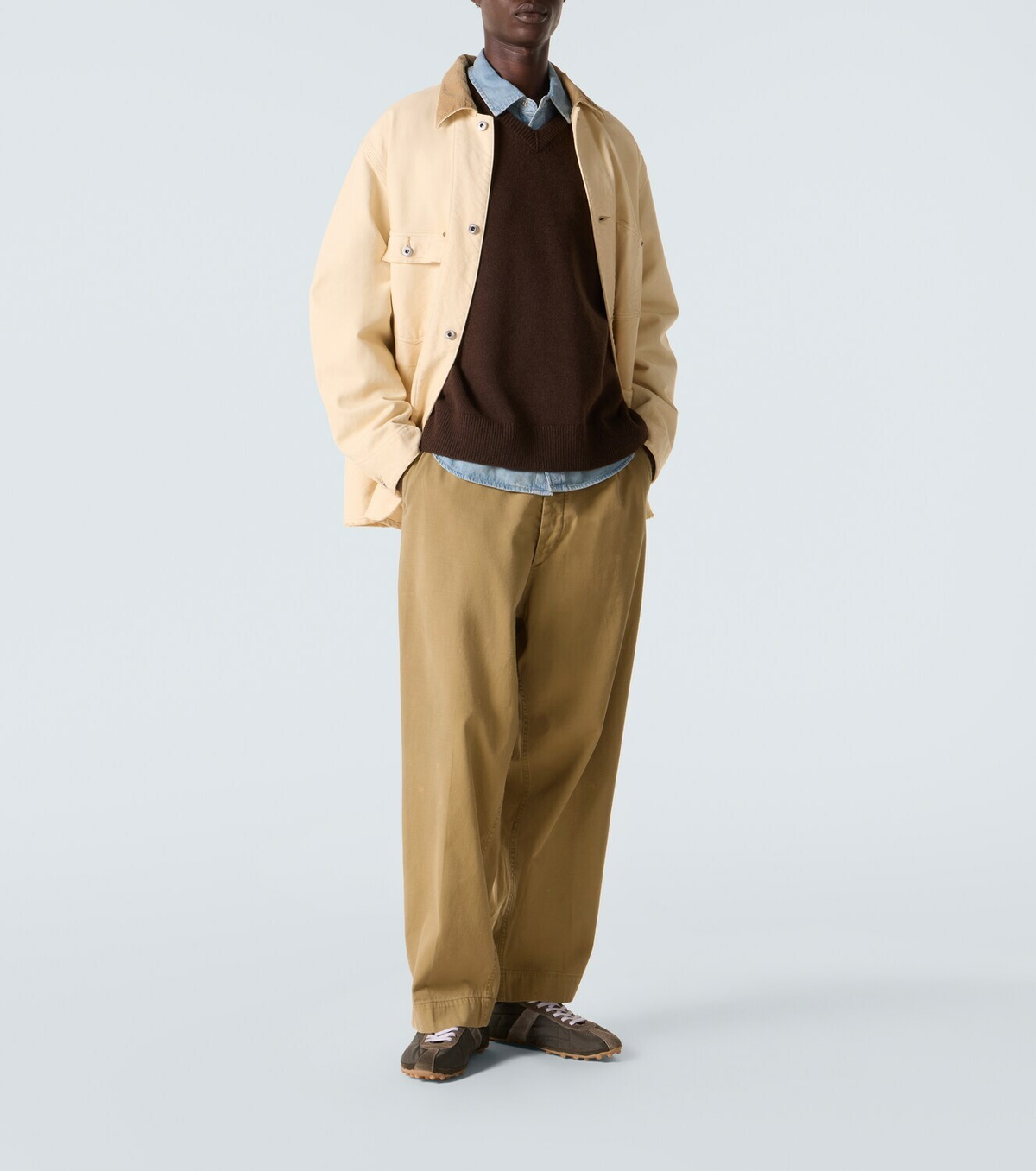 A.Presse Vintage cotton chinos A.PRESSE