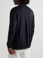 John Smedley - Maclean Slim-Fit Merino Wool Zip-Up Cardigan - Blue